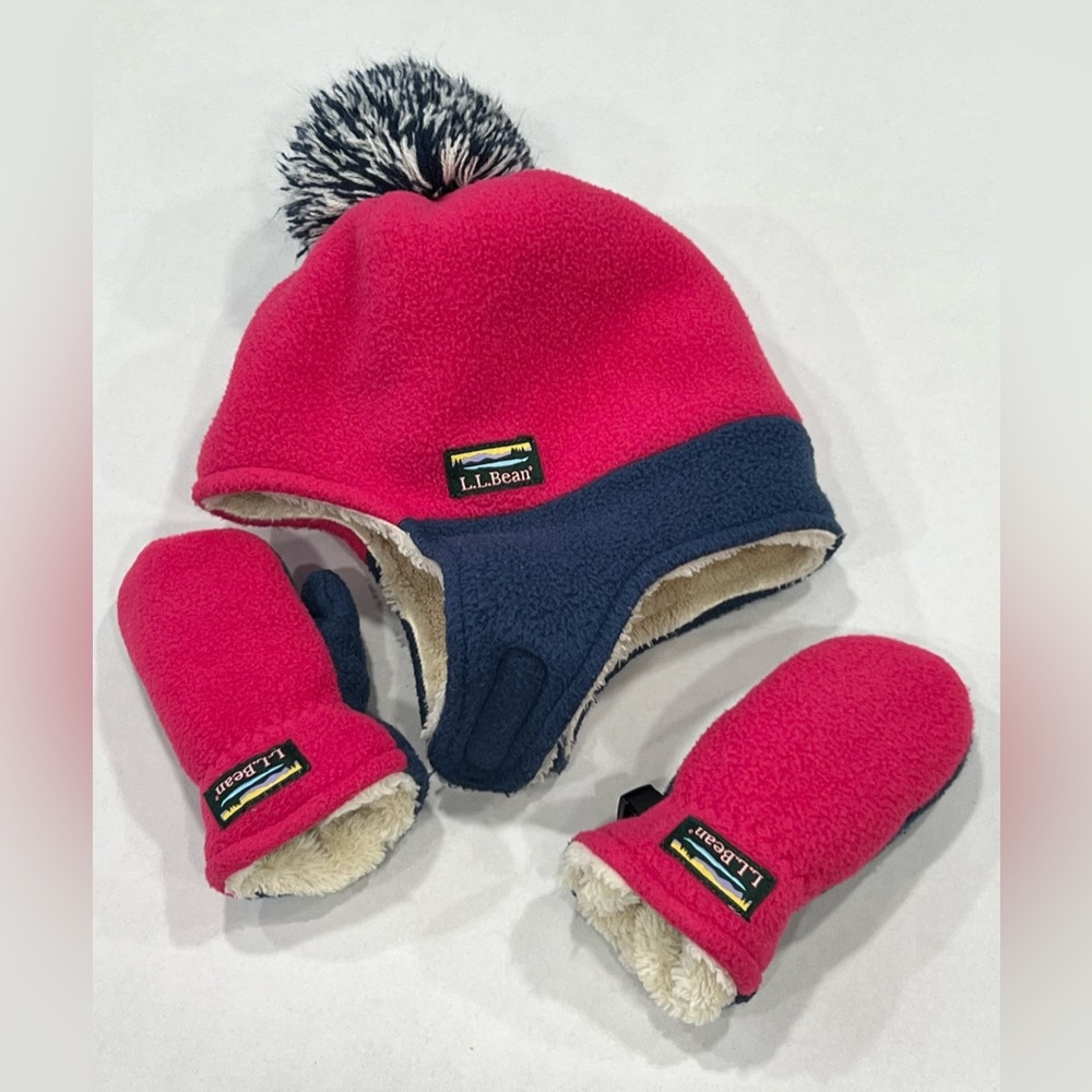 Infants' and Toddlers' Mountain Classic Fleece Hat and Mitten Set